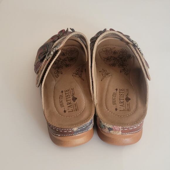 Women's L'Artiste By Spring Step Wedge Sandals New no tags. Sz 39 EUR, US 8-8.5 - Picture 4 of 11